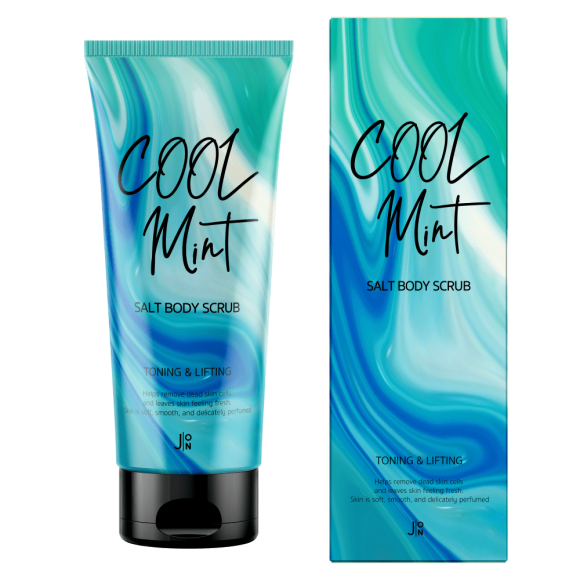 Скраб для тела J:ON ПОДТЯГИВАЮЩИЙ COOL MINT SALT BODY SCRUB, 250 гр