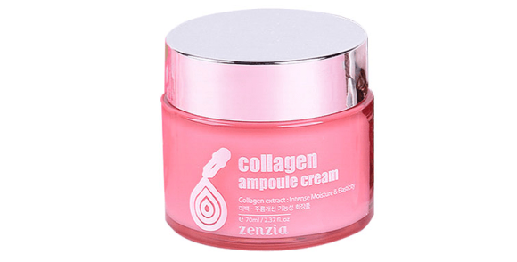 [Zenzia] Крем для лица КОЛЛАГЕН COLLAGEN Ampoule Cream, 70 мл