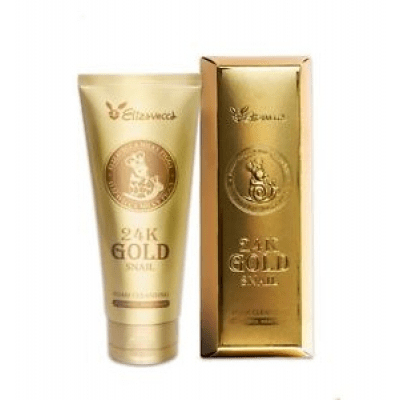 Пенка для умывания Elizavecca МУЦИН УЛИТКИ/ЗОЛОТО 24K Gold Snail Cleansing Foam, 180 мл