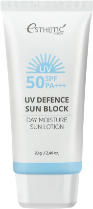 [ESTHETIC HOUSE] Солнцезащитный лосьон UV Defence Sun Block Day Moisture Sun Lotion SPF50+/PA+++, 70 гр