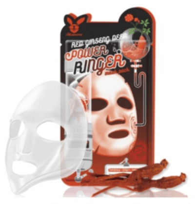 Тканевая маска для лица Elizavecca КРАСНЫЙ ЖЕНЬШЕНЬ Red gInseng Deep Power Ringer Mask 1 шт Тканевая маска для лица Elizavecca КРАСНЫЙ ЖЕНЬШЕНЬ Red gInseng Deep Power Ringer Mask 1 шт