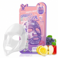 Тканевая маска для лица  Elizavecca ФРУКТЫ Fruits Deep Power Ringer Mask 1 шт