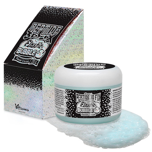 Крем для лица Elizavecca ПУЗЫРЬКОВЫЙ Peptide 3D Fix Elastic Bubble Facial Cream, 100 гр Крем для лица Elizavecca ПУЗЫРЬКОВЫЙ Peptide 3D Fix Elastic Bubble Facial Cream, 100 гр