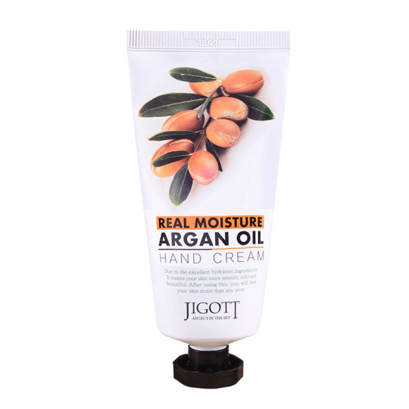 Крем для рук JIGOTT  МАСЛО АРГАНЫ Real Moisture ARGAN OIL Hand Cream, 100 мл