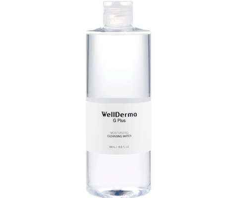 Жидкость для снятия макияжа  WELLDERMA G Plus Moisturizing Cleansing Water, 100 мл
