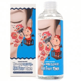 Тонер-пилинг Elizavecca ФРУКТОВЫЕ КИСЛОТЫ Hell-Pore Clean Up Aha Fruit Toner, 200 мл Тонер-пилинг Elizavecca ФРУКТОВЫЕ КИСЛОТЫ Hell-Pore Clean Up Aha Fruit Toner, 200 мл