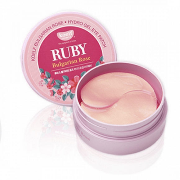 Гидрогелевые патчи для глаз KOELF РУБИН/БОЛГАРСКАЯ РОЗА Bulgarian Rose Hydrogel Eye Patch