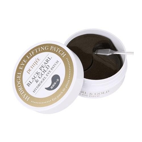 Гидрогелевые патчи для глаз PETITFEE ЖЕМЧУГ/ЗОЛОТО Black Pearl&Gold Hydrogel Eye Patch, 60 шт