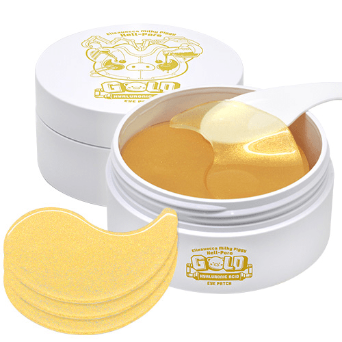 Патчи для глаз Elizavecca ЗОЛОТО/ГИАЛУРОН Milky Piggy Hell-Pore Gold Hyaluronic Acid Eye Patch, 60 шт