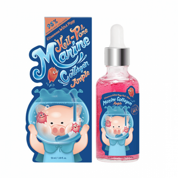 Сыворотка для лица Elizavecca МОРСКОЙ КОЛЛАГЕН Witch Piggy Hell-Pore Marine Collagen Ample, 50 мл Сыворотка для лица Elizavecca МОРСКОЙ КОЛЛАГЕН Witch Piggy Hell-Pore Marine Collagen Ample, 50 мл