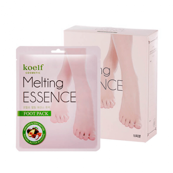 Маска-носочки для ног  KOELF СМЯГЧАЮЩАЯ Melting Essence Foot 1шт
