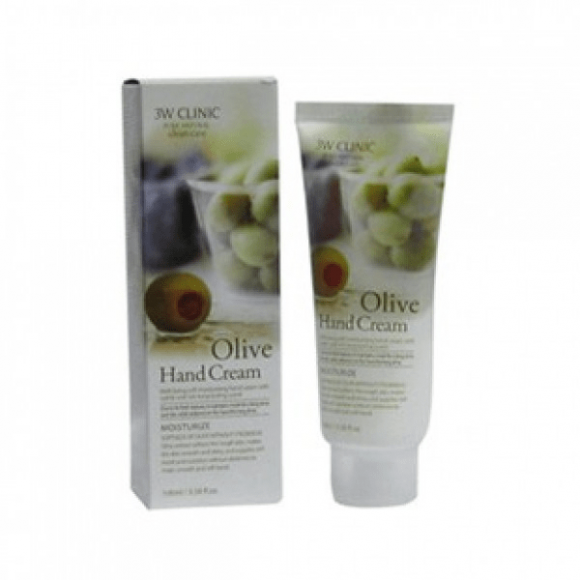 Крем для рук 3W CLINIC ОЛИВА Olive Hand Cream, 100 мл Крем для рук 3W CLINIC ОЛИВА Olive Hand Cream, 100 мл