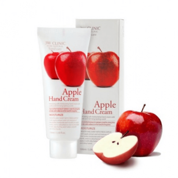Крем для рук 3W CLINIC ЯБЛОКО Apple Hand Cream, 100 мл Крем для рук 3W CLINIC ЯБЛОКО Apple Hand Cream, 100 мл
