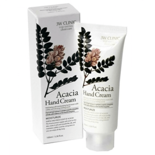 Крем для рук 3W CLINIC АКАЦИЯ Acacia Hand Cream, 100 мл