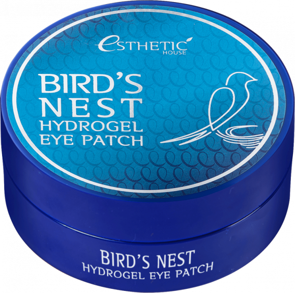 [ESTHETIC HOUSE] Гидрогелевые патчи для глаз ЛАСТОЧКИНО ГНЕЗДО Bird's Nest Hydrogel EyePatch, 60 шт