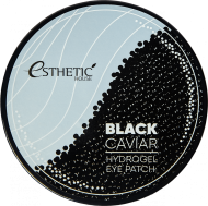 [ESTHETIC HOUSE] Гидрогелевые патчи для глаз ЧЕРНАЯ ИКРА Black Caviar Hydrogel Eye Patch, 60 шт