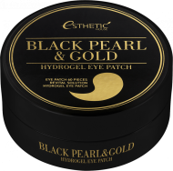 [ESTHETIC HOUSE] Гидрогелевые патчи для глаз ЧЕРНЫЙ ЖЕМЧУГ/ЗОЛОТО Black Pearl&Gold Hydrogel EyePatch, 60 шт