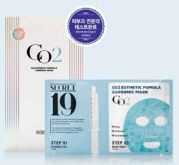 КАРБОКСИТЕРАПИЯ Маска-активатор ESTHETIC HOUSE SECRET19 CO2 Esthetic Formula Carbonic Mask, 1 шт