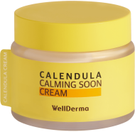 [WELLDERMA] Крем для лица КАЛЕНДУЛА Calendula Calming Soon Cream, 80 мл