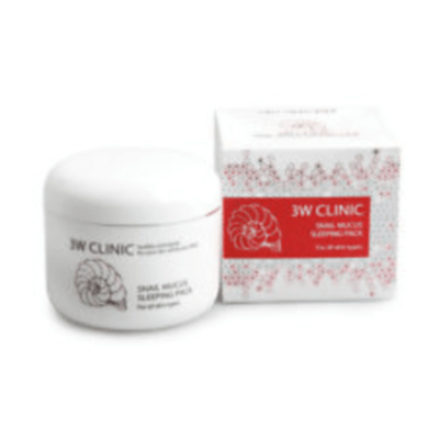 Маска для лица 3W CLINIC НОЧНАЯ/УЛИТОЧНЫЙ МУЦИН Snail Mucus Sleeping Pack, 100 мл Маска для лица 3W CLINIC НОЧНАЯ/УЛИТОЧНЫЙ МУЦИН Snail Mucus Sleeping Pack, 100 мл