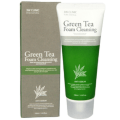 Пенка для умывания 3W CLINIC ЗЕЛЕНЫЙ ЧАЙ Green Tea Foam Cleansing, 100 мл Пенка для умывания 3W CLINIC ЗЕЛЕНЫЙ ЧАЙ Green Tea Foam Cleansing, 100 мл